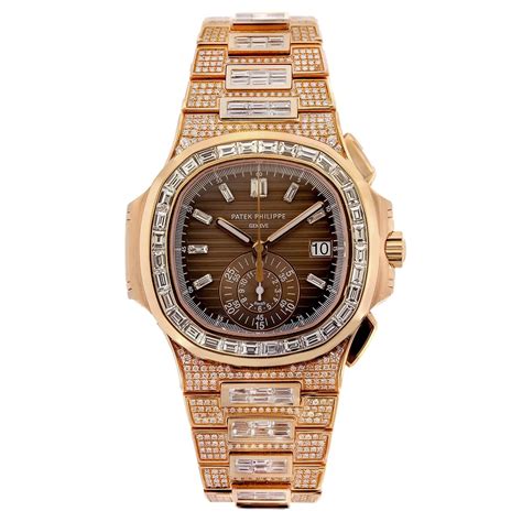 mens patek philippe nautilus|patek philippe nautilus full diamond.